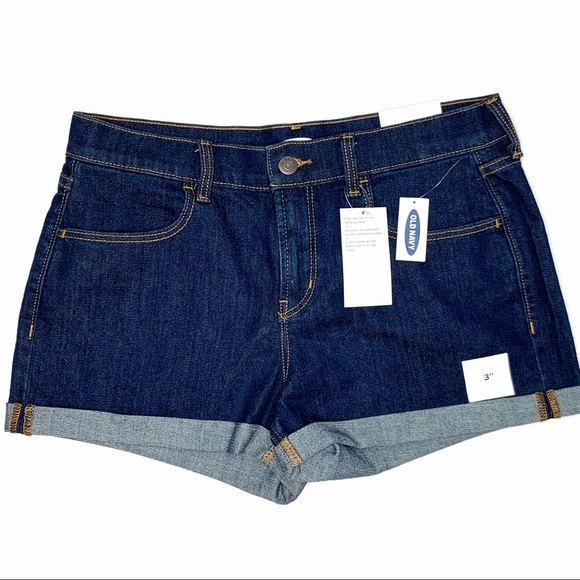 Old Navy Pants - OLD NAVY Womans Mid-Rise Short Shorts Size 6